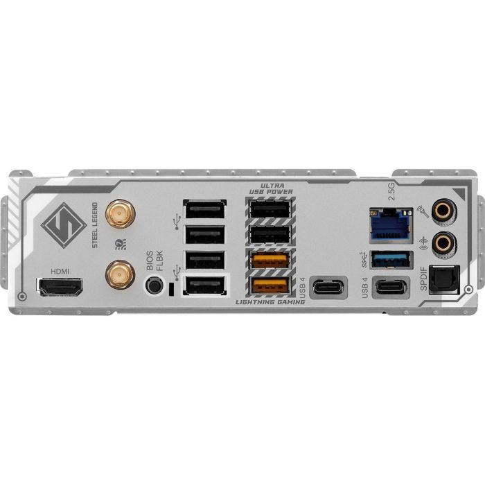 ASRock X870 Steel Legend WiFi AMD X870 Socket AM5 ATX - 90-MXBPJ0-A0UAYZ - Compatible con AMD Ryzen 7/9, DDR5, Wi-Fi 7 5 ASRock X870 Steel Legend WiFi AMD X870 Socket AM5 ATX - 90-MXBPJ0-A0UAYZ - Compatible con AMD Ryzen 7/9, DDR5, Wi-Fi 7 5