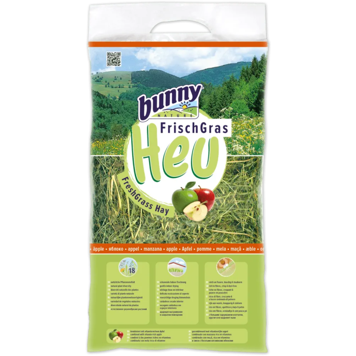 Bunny Nature Heno Fresco Manzana 500 gr