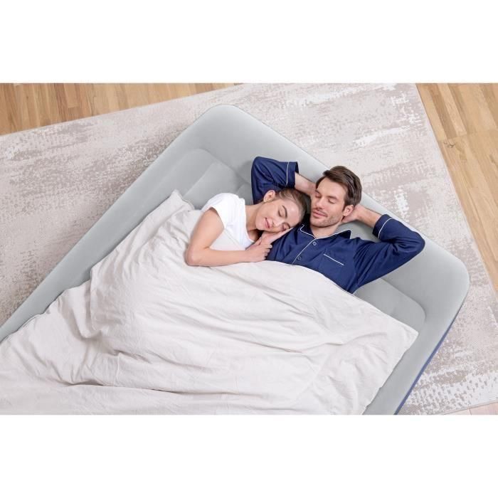 Bestway BES6941607329689 Cama Hinchable Doble Tritech, 203x152x46 cm, Soporta 300 Kg, Inflado Rápido en 4 Minutos 5