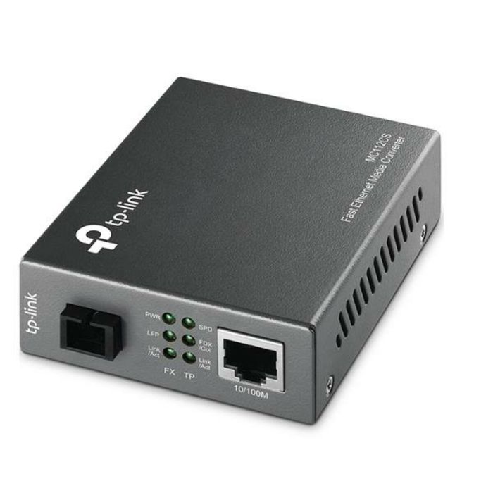 Convertidor de Medios Monomodo TP-Link MC112CS V1 100 Mbps 1