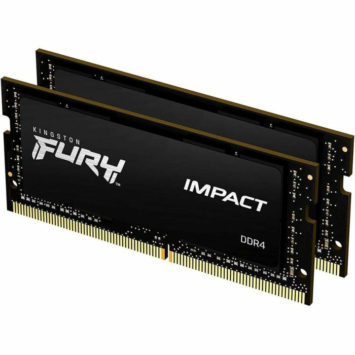 Kingston FURY Impact Módulo de Memoria RAM DDR4 16GB (2x8GB) 3200 MT/s SO-DIMM para Portátil Plug N Play Intel XMP AMD Ryzen 1.2V 0 Kingston FURY Impact Módulo de Memoria RAM DDR4 16GB (2x8GB) 3200 MT/s SO-DIMM para Portátil Plug N Play Intel XMP AMD Ryzen 1.2V 0
