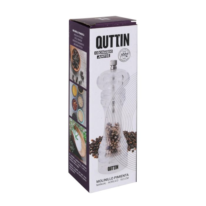Quttin Molinillo de Pimienta Acrílico 18.5 cm (18 Unidades) 4