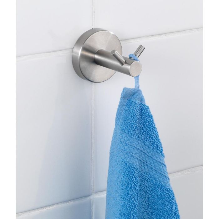 Percha doble bosio de acero inoxidable 1 Percha doble bosio de acero inoxidable 1