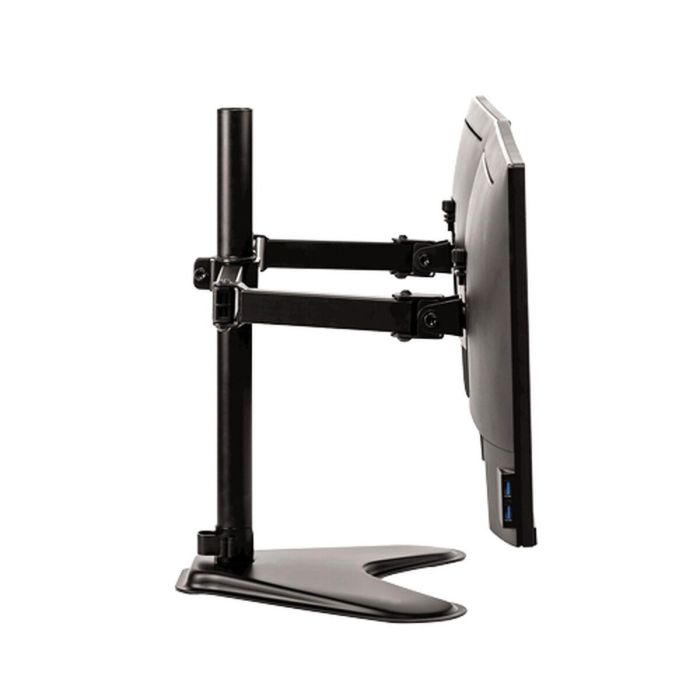 Fellowes Peana Para Monitor Doble Seasa Series Negro, hasta 30" y 16 kg, Ajustable, VESA 75x75/100x100 3 Fellowes Peana Para Monitor Doble Seasa Series Negro, hasta 30" y 16 kg, Ajustable, VESA 75x75/100x100 3