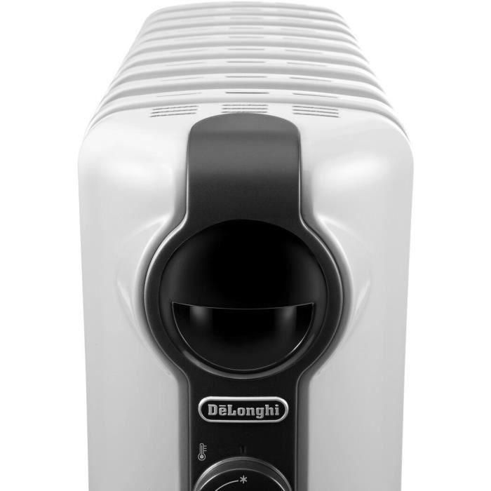 Radiador en baño de aceite RADIA DELONGHI - 1500W - 3 etapas de calentamiento - Tecnología Real Energy - Batería de alto rendimiento 1