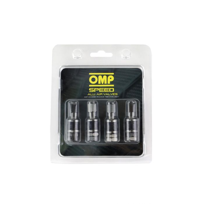 Válvula OMP Antracita Aluminio 4 uds 1 Válvula OMP Antracita Aluminio 4 uds 1