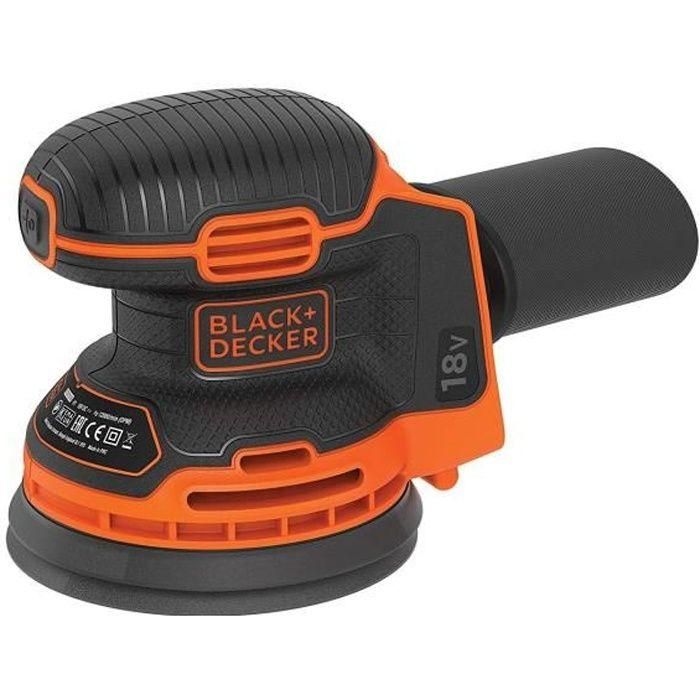 BLACK & DECKER BDCROS18N Lijadora de órbita aleatoria - 18 V