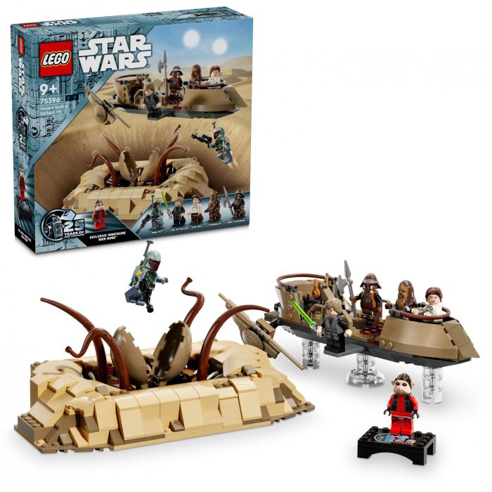 LEGO 75396 Star Wars El esquife del desierto y el pozo de Sarlacc - Set de coleccionista 10 LEGO 75396 Star Wars El esquife del desierto y el pozo de Sarlacc - Set de coleccionista 10