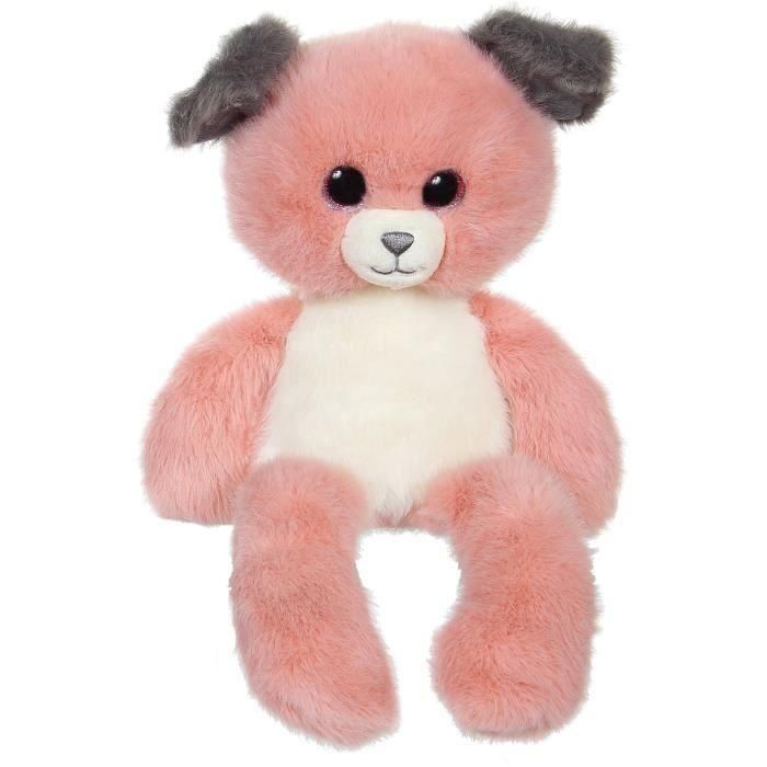 Peluche Perro Leggies - GIPSY TOYS - Rosa y Gris, 48 cm Peluche Perro Leggies - GIPSY TOYS - Rosa y Gris, 48 cm