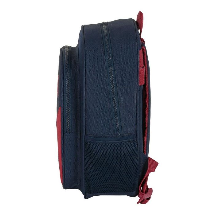Mochila Escolar F.C. Barcelona Azul Granate (27 x 33 x 10 cm) 1