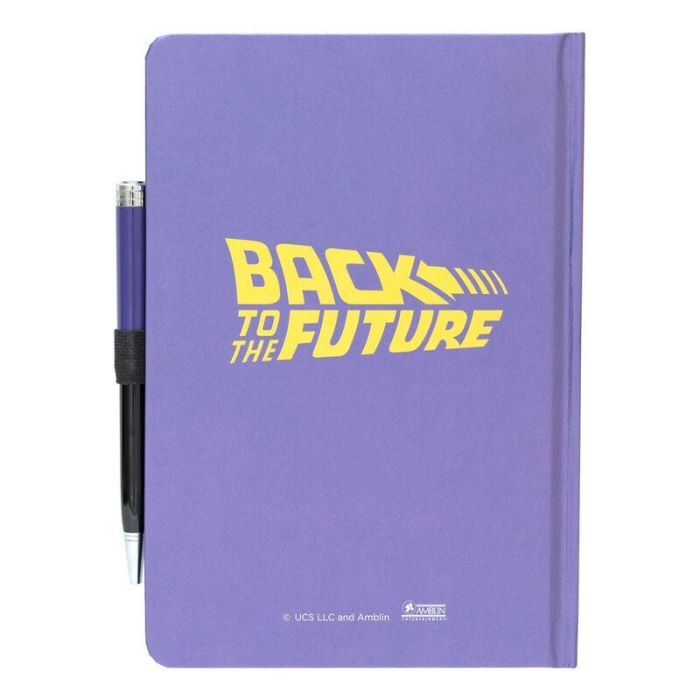 Cuaderno A5 premium + boligrafo Regreso al Futuro 1 Cuaderno A5 premium + boligrafo Regreso al Futuro 1