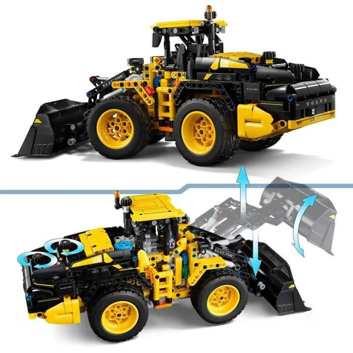 Lego 42209 Volvo L120 Cargadora de Ruedas Eléctrica - Juego para Niños de 9 Años en Adelante 2