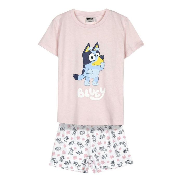 Pijama Infantil Bluey Rosa 0 Pijama Infantil Bluey Rosa 0