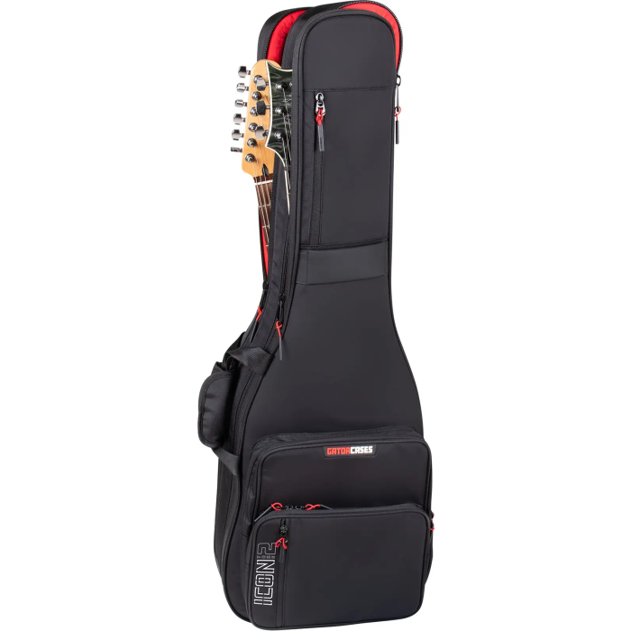 Gator G-Icon Estuche para 2 Guitarras Eléctricas Negro 2