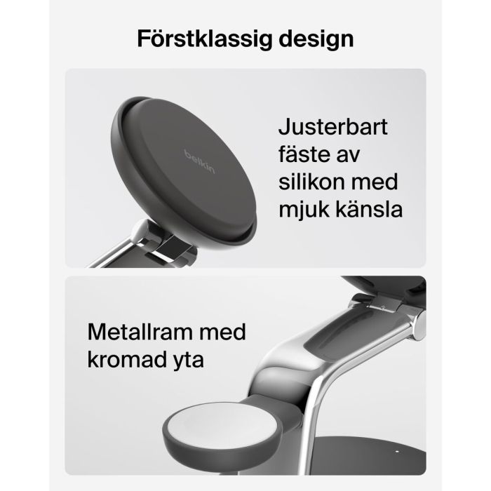 Cargador Inalámbrico Belkin WIZ040KQCH Negro 7 Cargador Inalámbrico Belkin WIZ040KQCH Negro 7