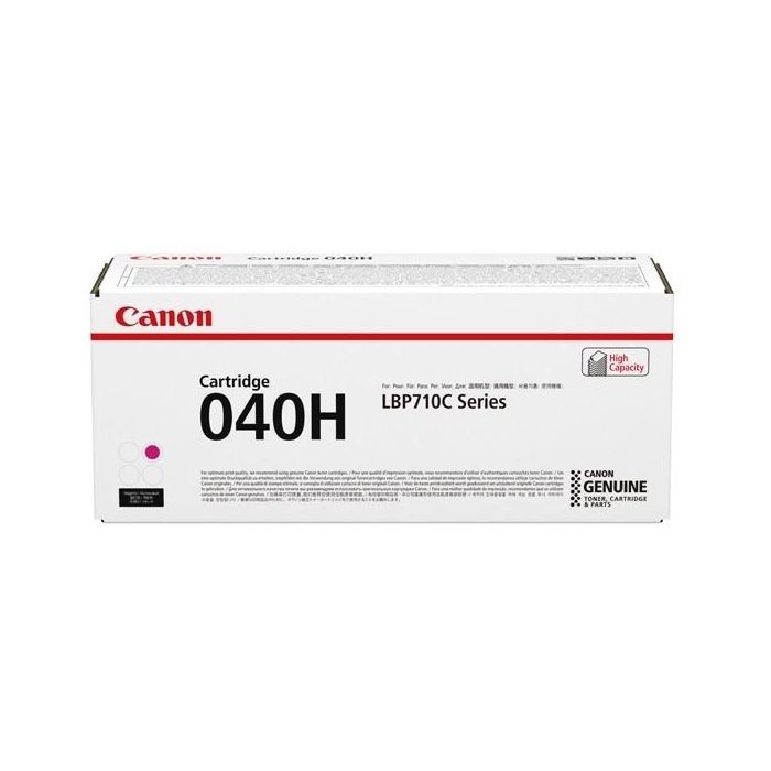 Canon 040 H Tóner Magenta Original para impresora láser LBP712Ci
