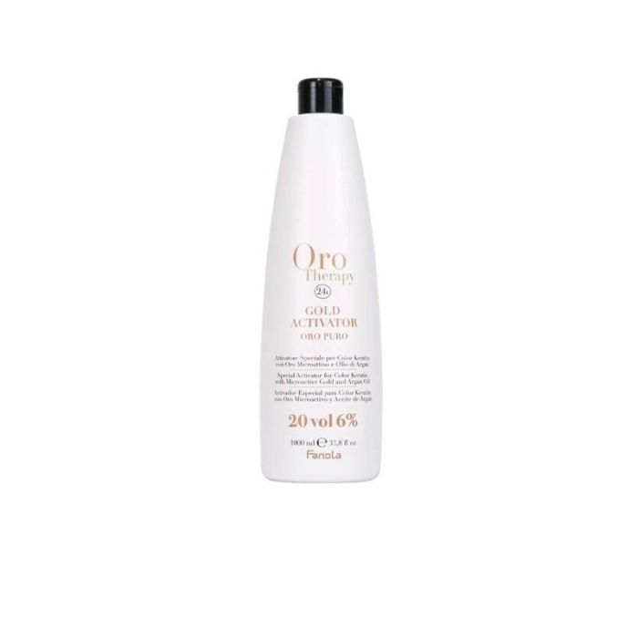 Fanola Gold Activator Nuevo 20 Vol 6% 1000ml para Color Keratin
