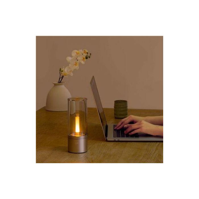 LÁMPARA LED XIAOMI YEELIGHT ATMOSPHERE LAMP - 6.5W - BT 4.2 - SIMULACIÓN LUZ VELAS - LUZ AJUSTABLE - CONTROL POR APP 4 LÁMPARA LED XIAOMI YEELIGHT ATMOSPHERE LAMP - 6.5W - BT 4.2 - SIMULACIÓN LUZ VELAS - LUZ AJUSTABLE - CONTROL POR APP 4