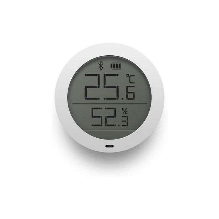 MONITOR DE TEMPERATURA Y HUMEDAD XIAOMI MIJIA NUN4019TY BLANCO - BLUETOOTH - PANTALLA LCD 1.78"/4.5CM - 1*AAA - MI HOME APP