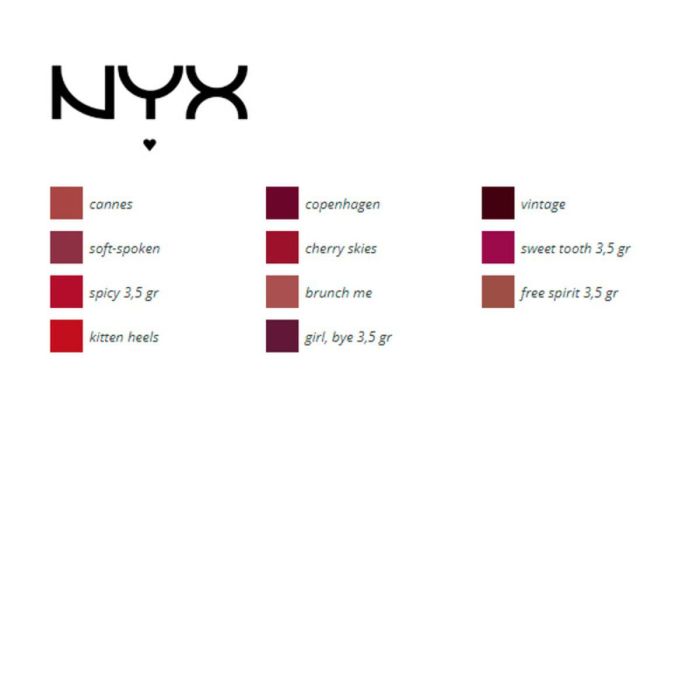 Perfilador de Labios Suede NYX (3,5 g) 3,5 g 14 Perfilador de Labios Suede NYX (3,5 g) 3,5 g 14