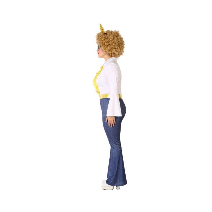 Disfraz Disco Mujer Años 70 Adulto Mujer Adulto XL 1