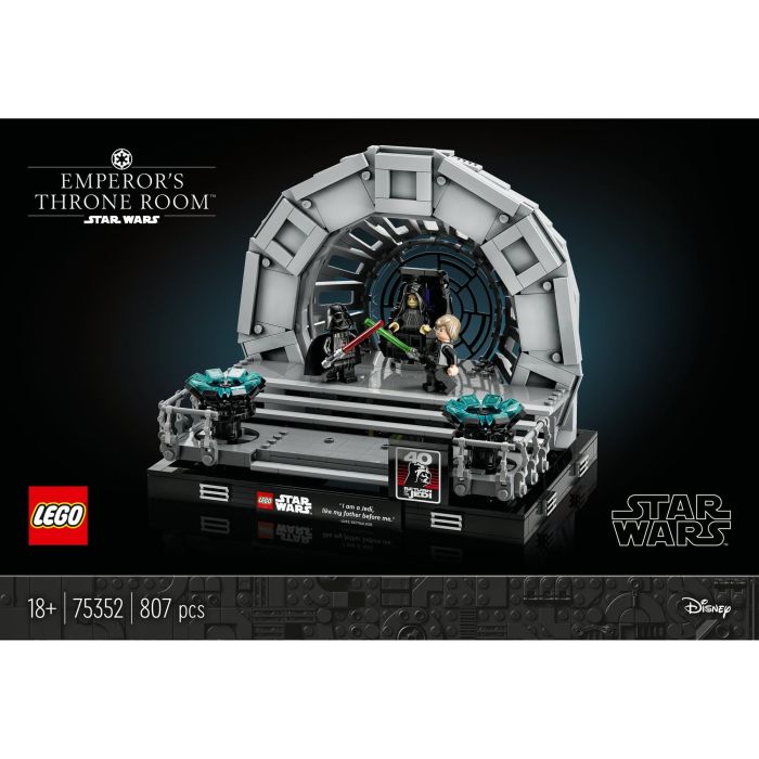 Lego Star Wars 75352 diorama del Emperor's Throne Hall, modelo con láser 11 Lego Star Wars 75352 diorama del Emperor's Throne Hall, modelo con láser 11