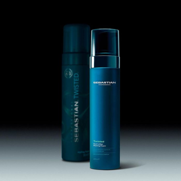 Sebastian Professionals Twisted Curl Lifter Espuma de Styling para Rizos - Sin Encrespamiento ni Pegajosidad - 200 ml Sebastian Professionals Twisted Curl Lifter Espuma de Styling para Rizos - Sin Encrespamiento ni Pegajosidad - 200 ml
