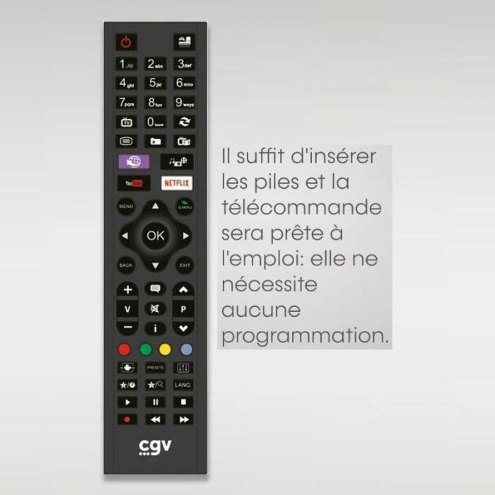 CGV CGV3322103009108 Mando a distancia de repuesto FIDELIO para televisores Samsung, sin programación, listo para usar 3 CGV CGV3322103009108 Mando a distancia de repuesto FIDELIO para televisores Samsung, sin programación, listo para usar 3