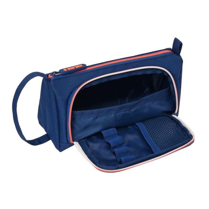 Estuche Escolar Kelme Navy blue Naranja Azul marino 20 x 11 x 8.5 cm 3