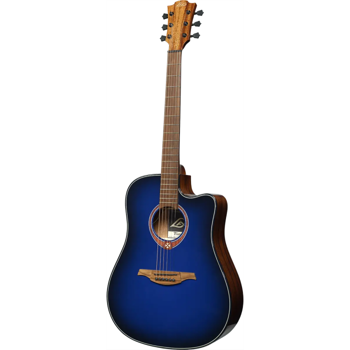 LAG Guitarra Acústica Folk Electroacústica Dreadnought A/E Cutaway Edición Limitada Blue Burst Lag Tapa Cedro Rojo Macizo 2 LAG Guitarra Acústica Folk Electroacústica Dreadnought A/E Cutaway Edición Limitada Blue Burst Lag Tapa Cedro Rojo Macizo 2