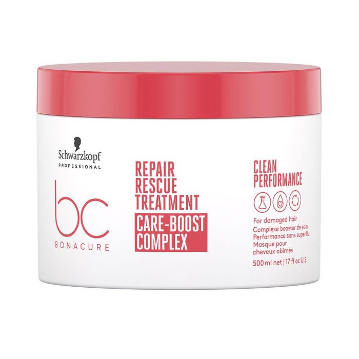 Schwarzkopf BONACURE REPAIR RESCUE treatment 500 ml Tratamiento Reparador Cabello Dañado Nutritivo Vegano Schwarzkopf BONACURE REPAIR RESCUE treatment 500 ml Tratamiento Reparador Cabello Dañado Nutritivo Vegano