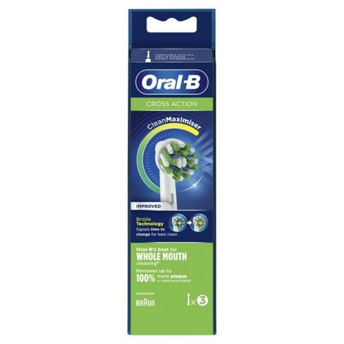 Recambio para Cepillo de Dientes Eléctrico Oral-B EB 50-3 FFS Cross Action 7