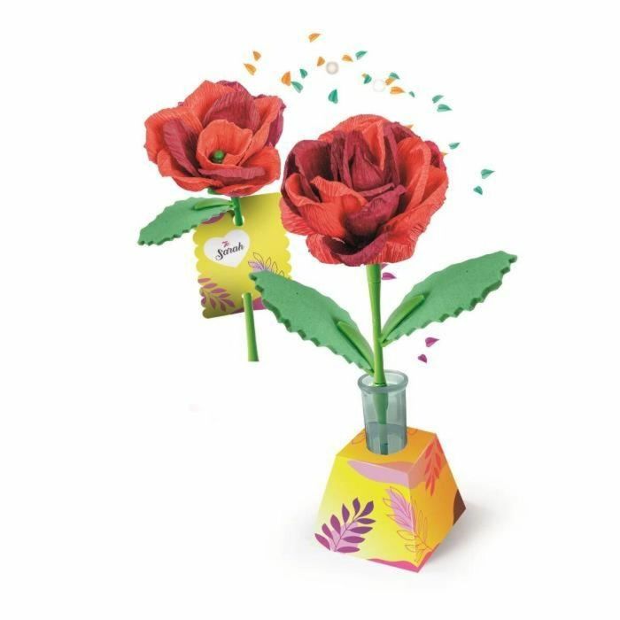 Clementoni CLE8005125188772 Crea tus flores Rosa 5 Clementoni CLE8005125188772 Crea tus flores Rosa 5