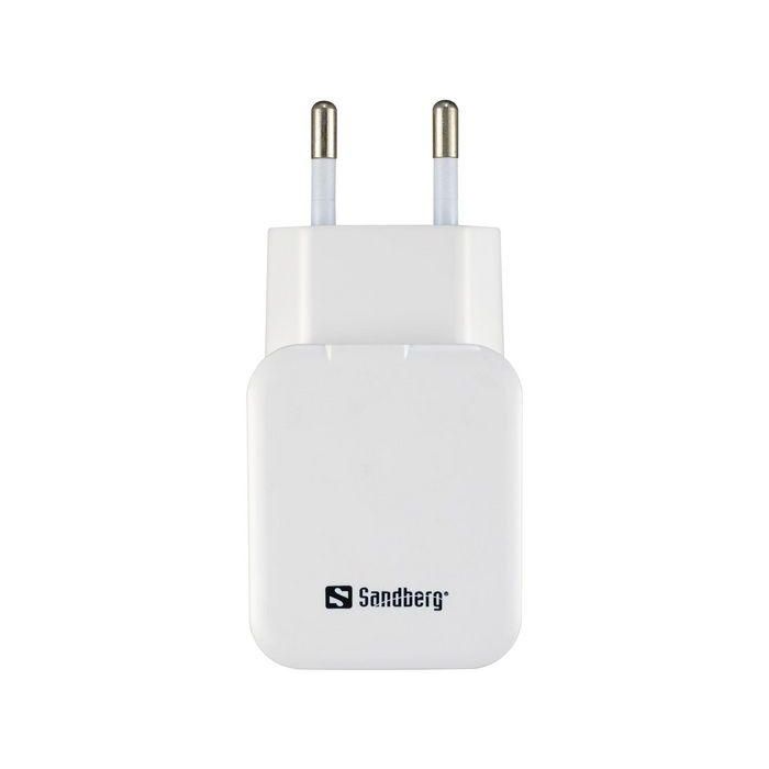 Sandberg AC Charger Dual USB 2.4+1A EU 1 Sandberg AC Charger Dual USB 2.4+1A EU 1