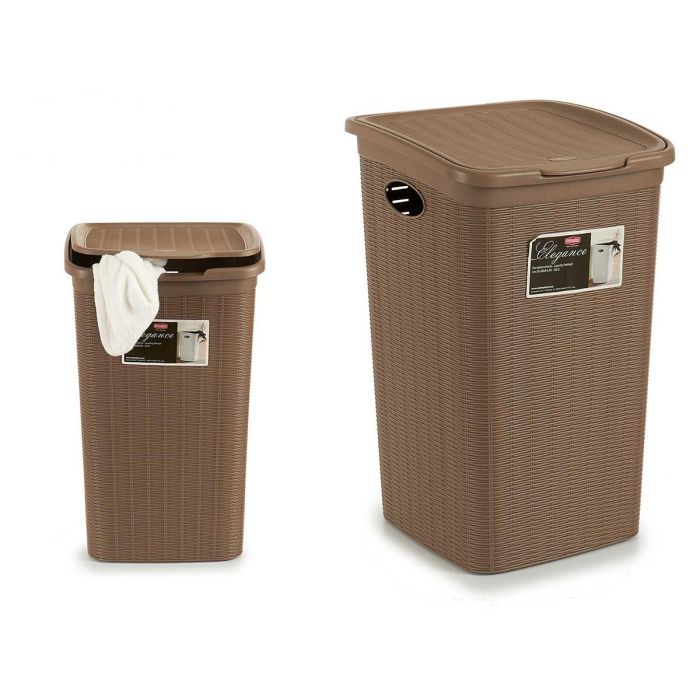 Pongotodo Elegance 50L Beige Stefanplast 36x54x38 cm (6 Unidades) Pongotodo Elegance 50L Beige Stefanplast 36x54x38 cm (6 Unidades)