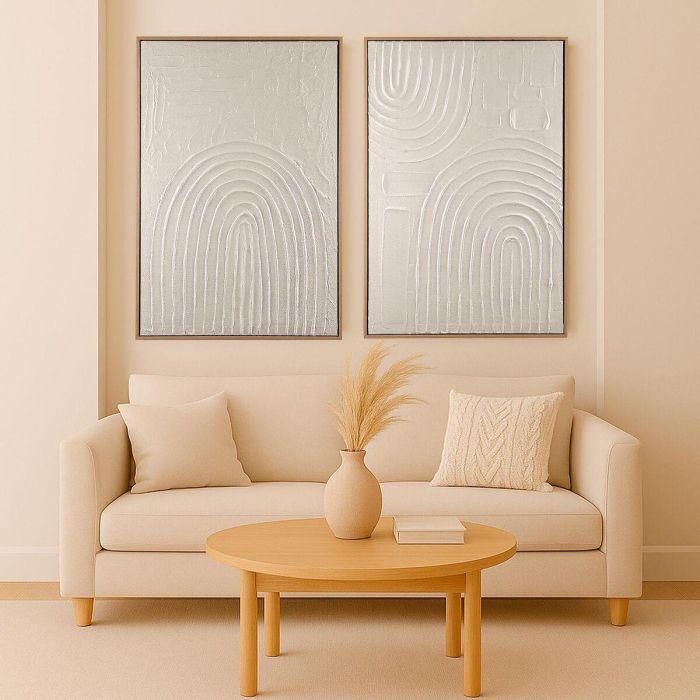 Lienzo Enmarcado Versa 60x90 cm - Madera MDF (2 Unidades) 3 Lienzo Enmarcado Versa 60x90 cm - Madera MDF (2 Unidades) 3