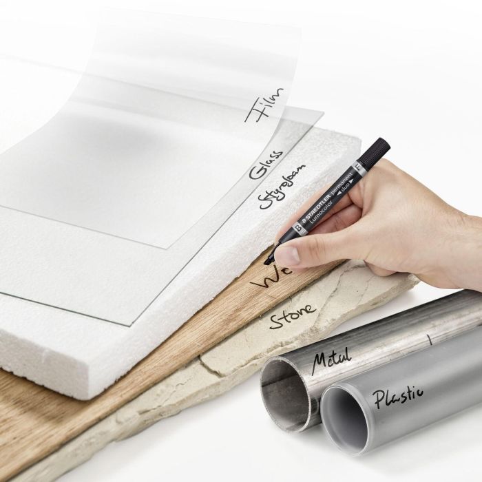 STAEDTLER Zweispitzmarker Lumocolor permanent BK retail 3