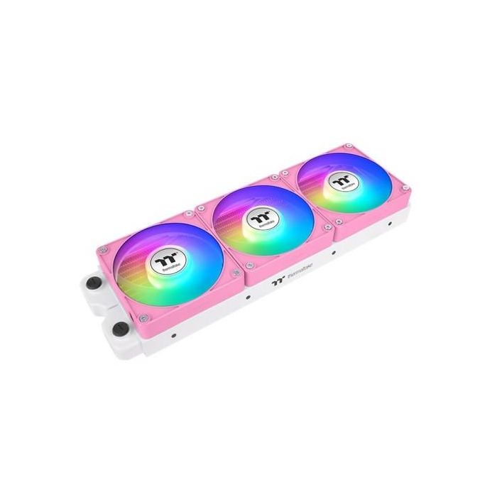 Thermaltake CT120 EX Reverse Ventilador PC 120mm ARGB Sync, Refrigerador Aire, Rosa, Pack 3 4 Thermaltake CT120 EX Reverse Ventilador PC 120mm ARGB Sync, Refrigerador Aire, Rosa, Pack 3 4