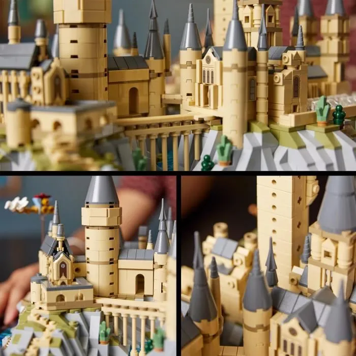 Lego Harry Potter 76419 Castillo y terrenos de Hogwarts, Edificio Modelo para Adultos, Lugares Icónicos 2