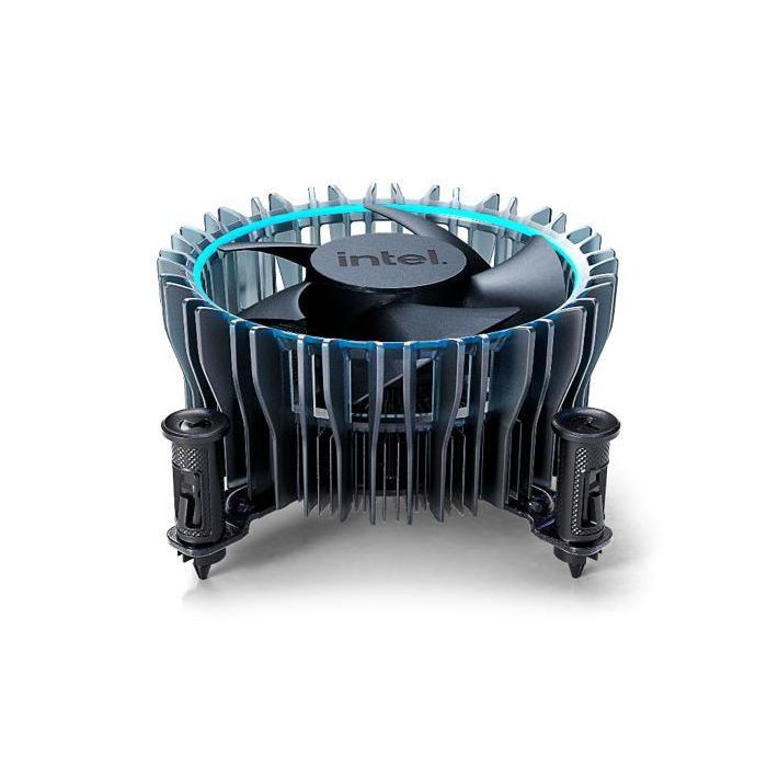 Intel 600 Ventilador CPU/Cooler 6150 rpm, 4-pin PWM, Base Cobre y Disipador Aluminio para Socket LGA 1700