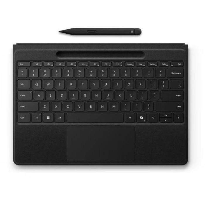 Microsoft Surface Pro Flex Keyboard Bluetooth con Slim Pen 2, Color Negro