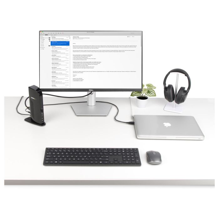 Hub USB Startech USB3SDOCKHD Negro 20 W 7