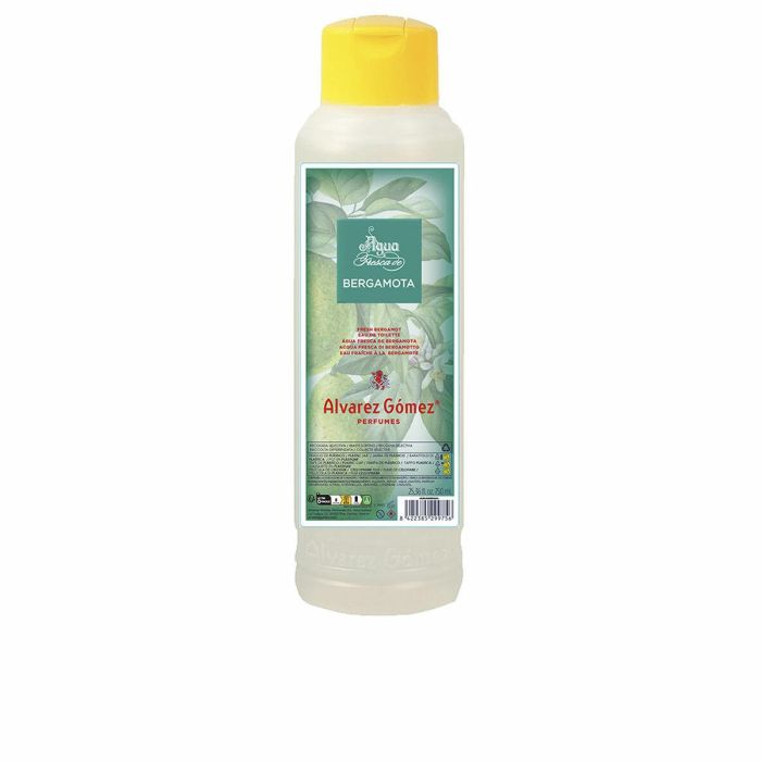 Alvarez Gomez Agua Fresca Colonia Concentrada Bergamota 750 ml Refrescante pH Neutro para Todo Tipo de Piel