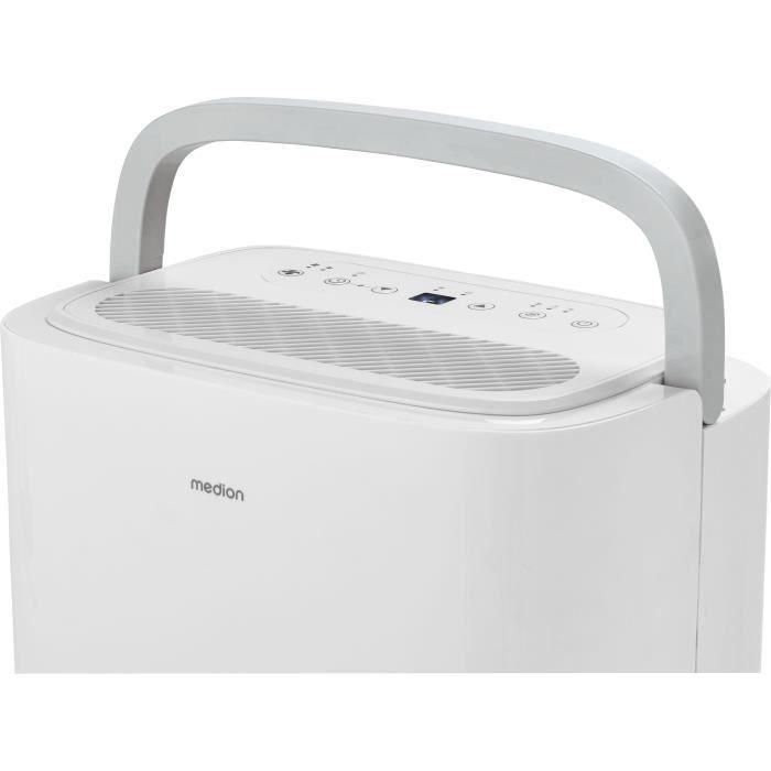 Deshumidificador - MEDION - 20L / día - Capacidad del tanque 5,4L 4 Deshumidificador - MEDION - 20L / día - Capacidad del tanque 5,4L 4