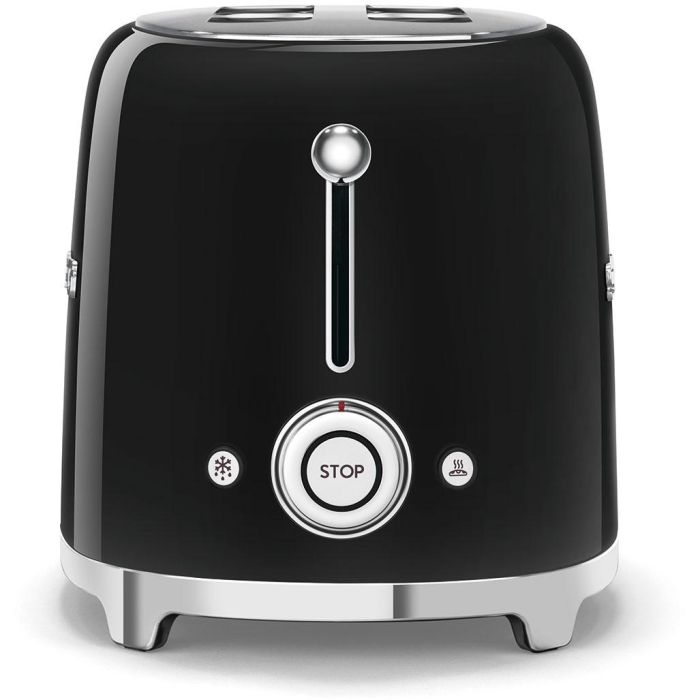 Smeg TSF01BLEU Tostador de 2 Rebanadas Estilo Años 50 Color Negro 2
