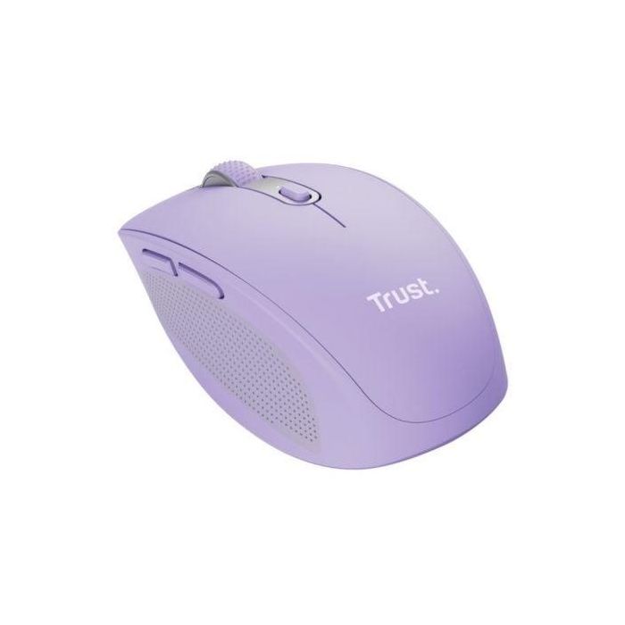Ratón Inalámbrico por Bluetooth Trust Ozaa Compact Wireless/ Batería recargable/ Hasta 3200 DPI/ Morado 1 Ratón Inalámbrico por Bluetooth Trust Ozaa Compact Wireless/ Batería recargable/ Hasta 3200 DPI/ Morado 1