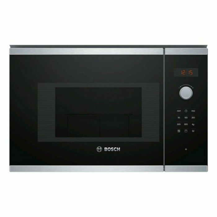 Microondas con Grill BOSCH BEL523MS0 20 L LED 1270W Negro Negro/Plateado Plateado 800 W 20 L Microondas con Grill BOSCH BEL523MS0 20 L LED 1270W Negro Negro/Plateado Plateado 800 W 20 L