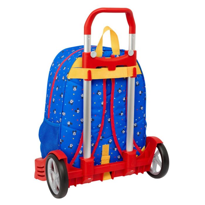 Mochila Escolar con Ruedas Mickey Mouse Clubhouse Good day Azul 33 x 42 x 14 cm 1 Mochila Escolar con Ruedas Mickey Mouse Clubhouse Good day Azul 33 x 42 x 14 cm 1