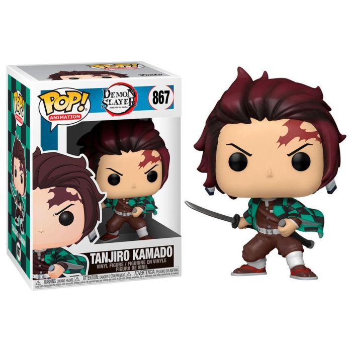 Funko POP Demon Slayer Kimetsu no Yaiba Tanjiro Kamado Figura Vinilo 9cm