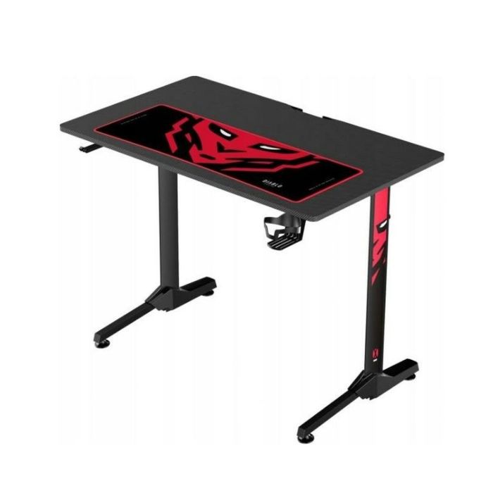 Mesa de Escritorio Gaming Diablo Chairs 1469 Blanco Negro Rojo 100 x 75 x 60 cm 0 Mesa de Escritorio Gaming Diablo Chairs 1469 Blanco Negro Rojo 100 x 75 x 60 cm 0
